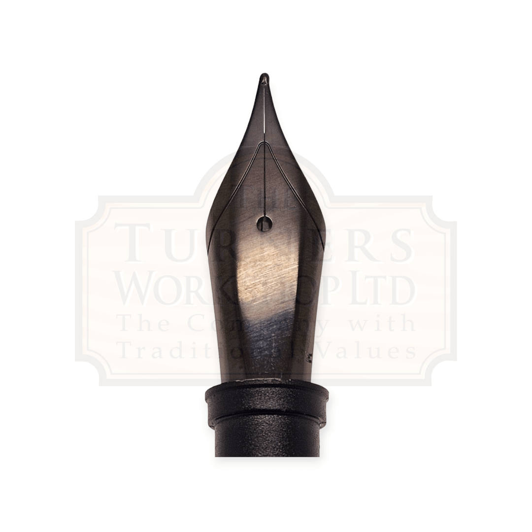 6 JoWo Black Oxide Steel Nib & Unit - JoWo Fountain Pen Nibs - Extra Fine Flex - JoWo Fountain Pen Nibs