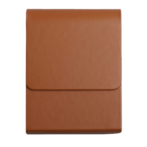 Orom Leather Pieno 6 Pen Case - Orom - Caramel - JoWo Fountain Pen Nibs