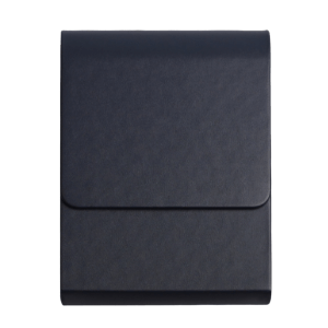 Orom Leather Pieno 6 Pen Case - Orom - Navy Blue - JoWo Fountain Pen Nibs