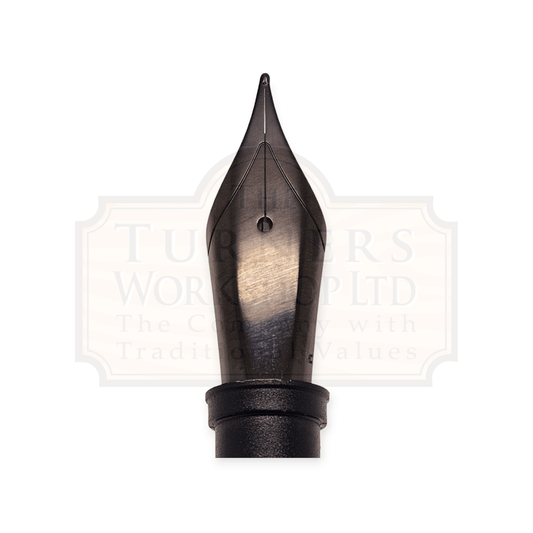 6 JoWo Black Oxide Steel Nib & Unit - JoWo Fountain Pen Nibs - Extra Fine Flex - JoWo Fountain Pen Nibs