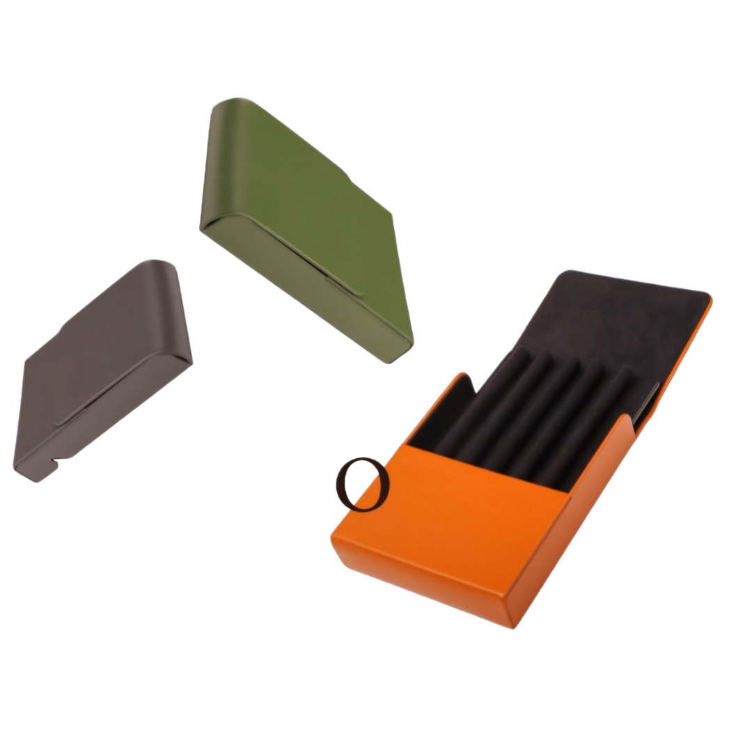 Orom Leather Pieno 6 Pen Case