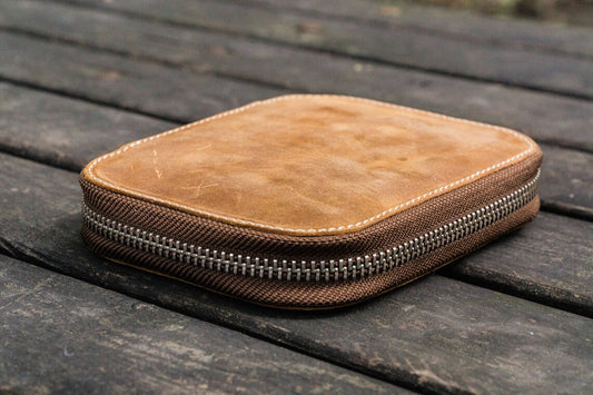 10 Pen Zipped Crazy Horse Galen Case