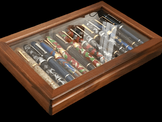 Toyooka Pen Tray with Fixed Lid SC112 - Toyooka Craft - JoWo Fountain Pen Nibs